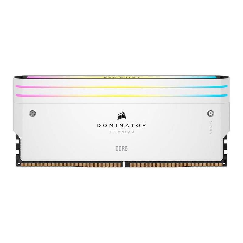 未開封 CORSAIR メモリ DDR5-6000MHz 32GB RGB :白 CORSAIR DOMINATOR TITANIUM RGB DDR5 RAM 32GB (2x16GB) DDR5 6000MHz
